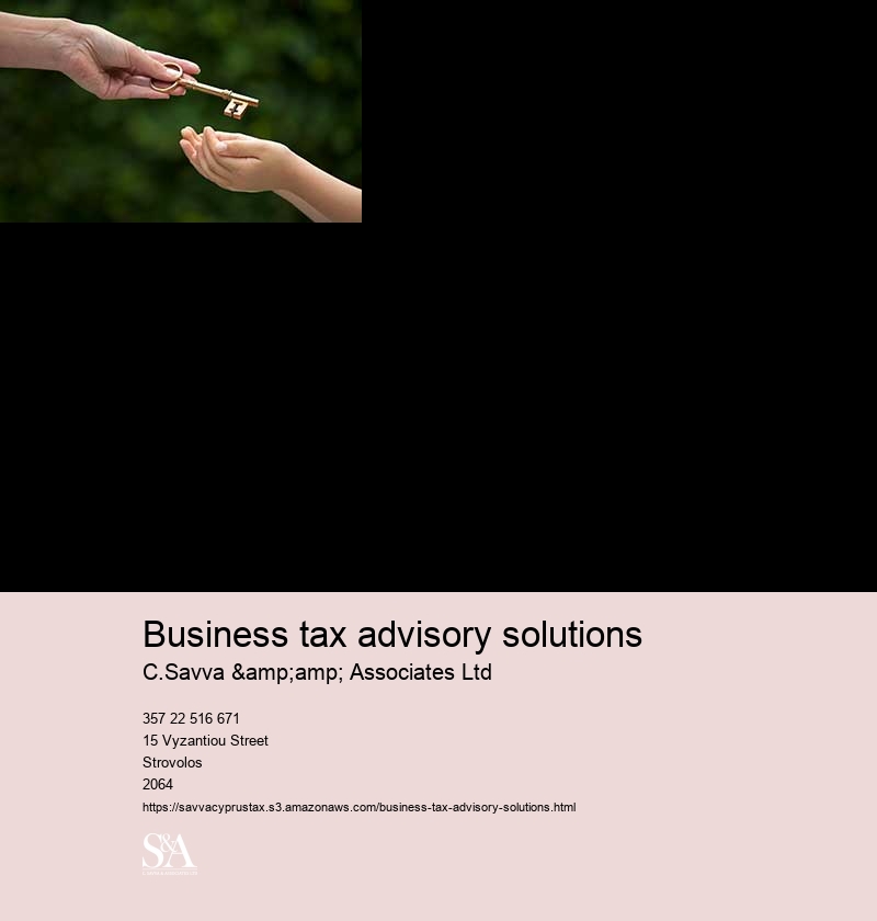 Business tax advisory solutions